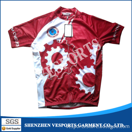 Custom Made Dye Sublimation Long Sleeve Cycling Shirts
